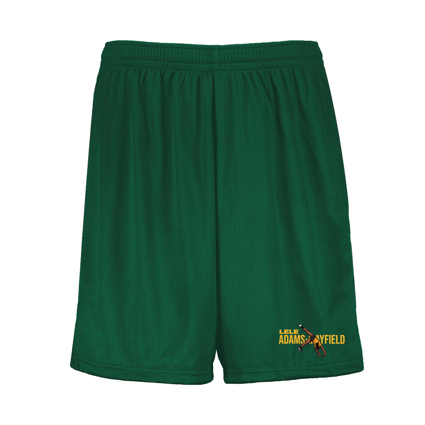 Shorts — Player Name in Green