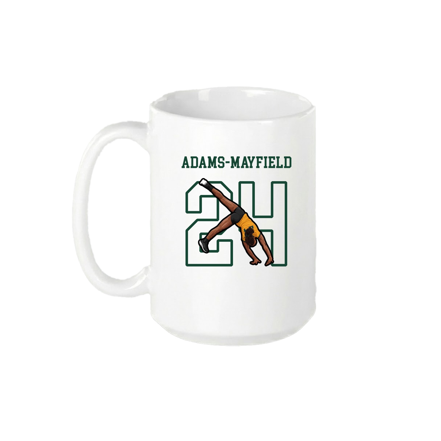 15oz Coffee Mug — Shirsey in White