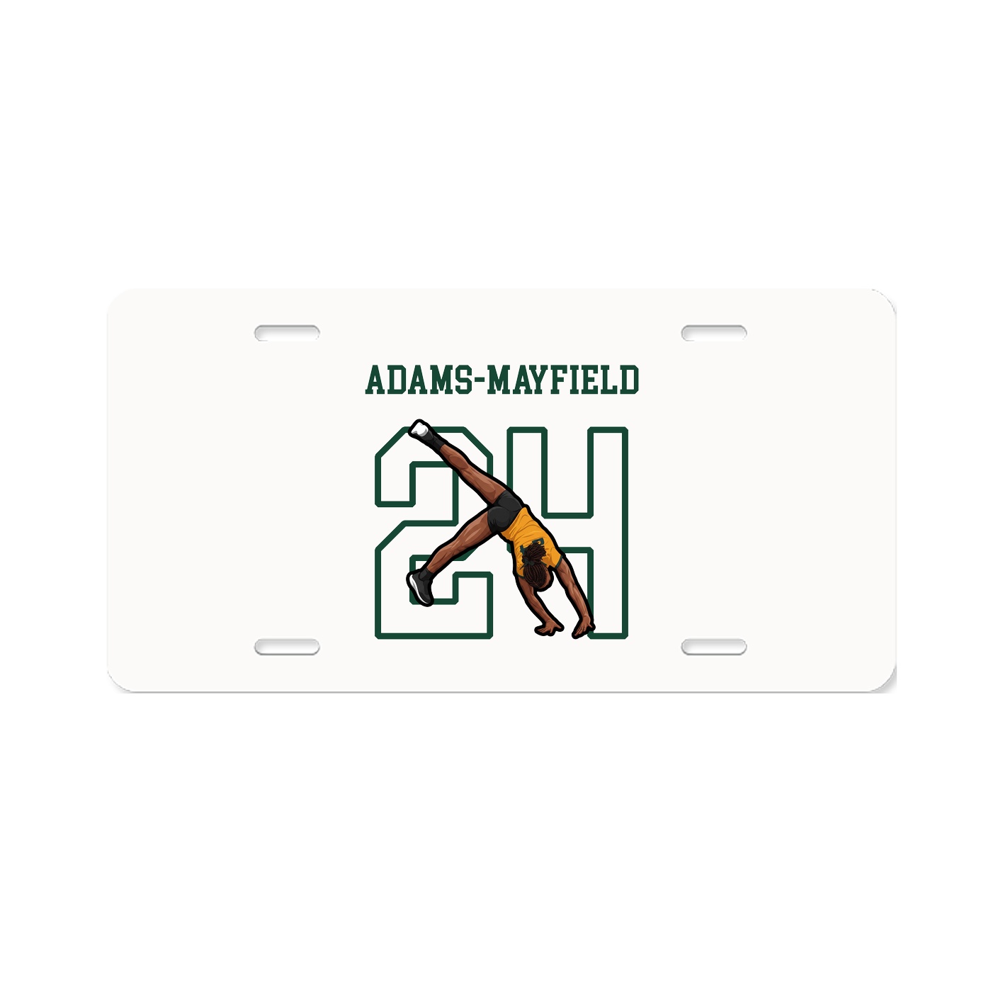 License Plate — Shirsey in Classic