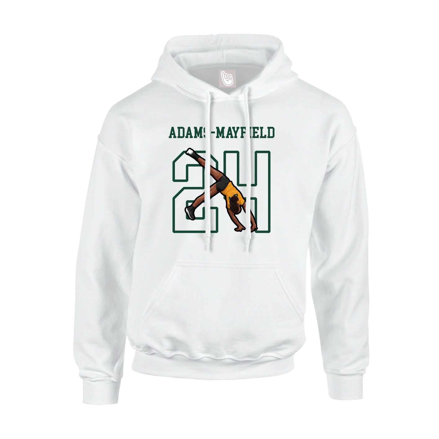 Youth Hoodie — Shirsey in White