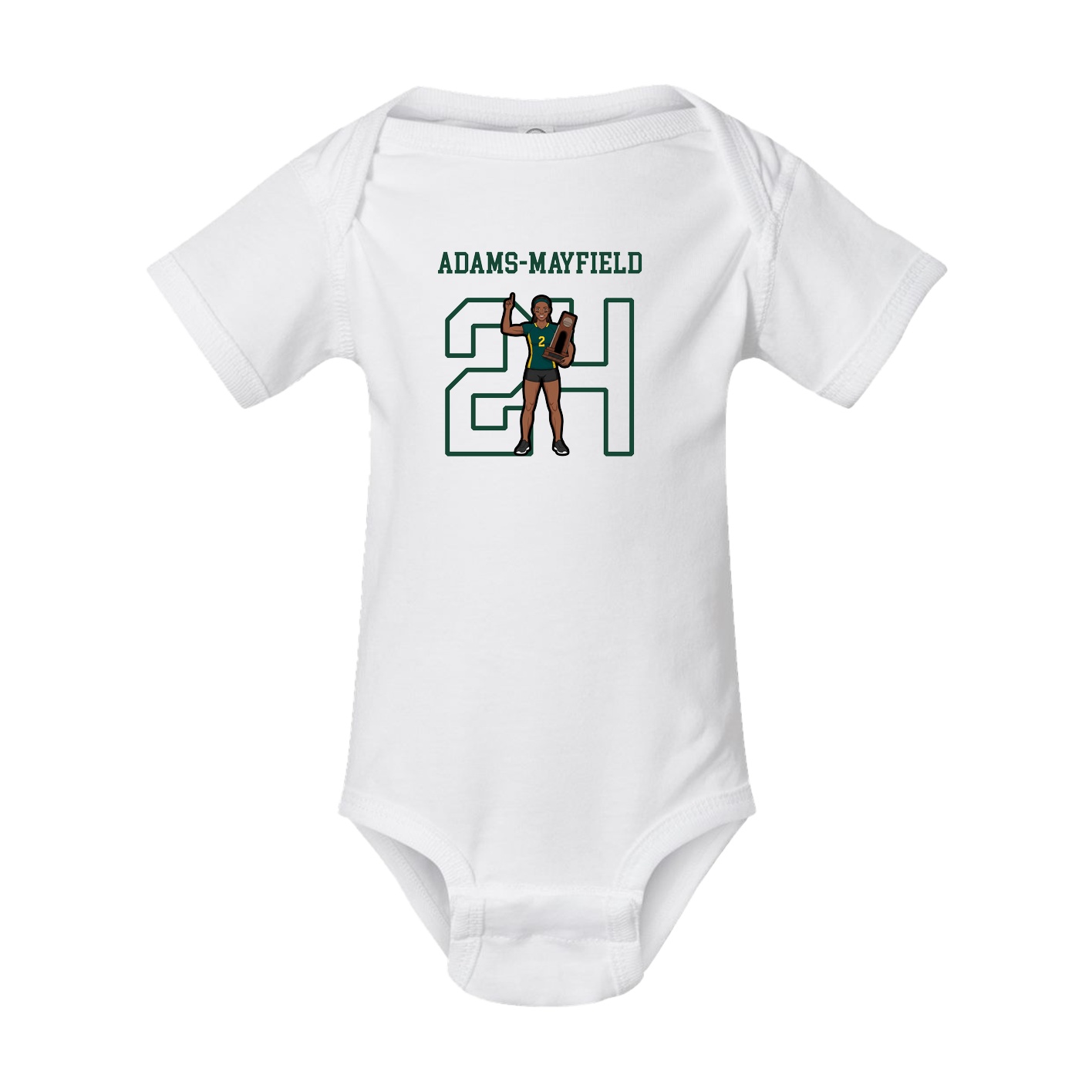 Baby Onesie — Shirsey in White