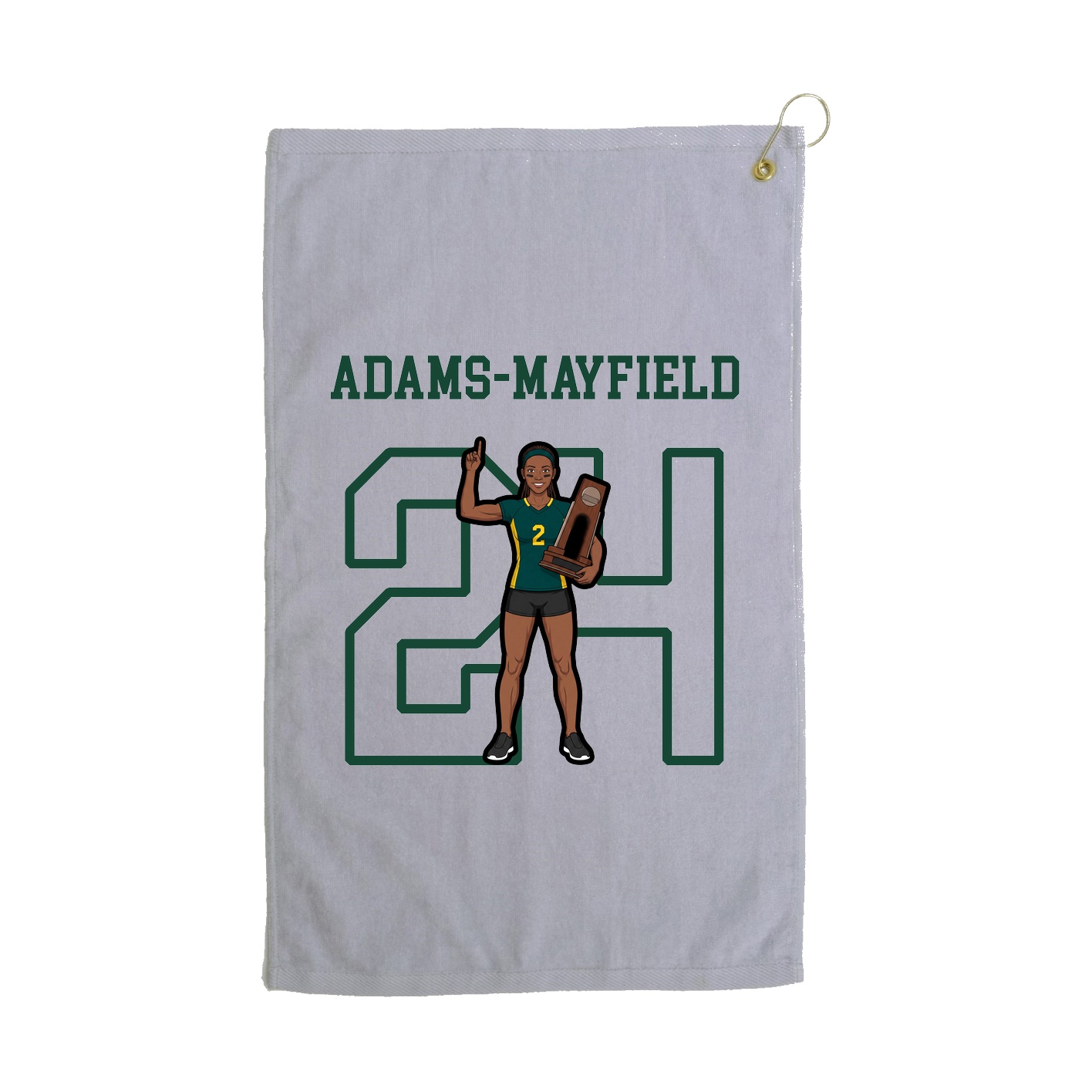 Golf Towel — Shirsey in Grey