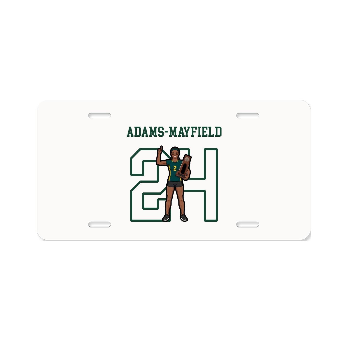License Plate — Shirsey in Classic