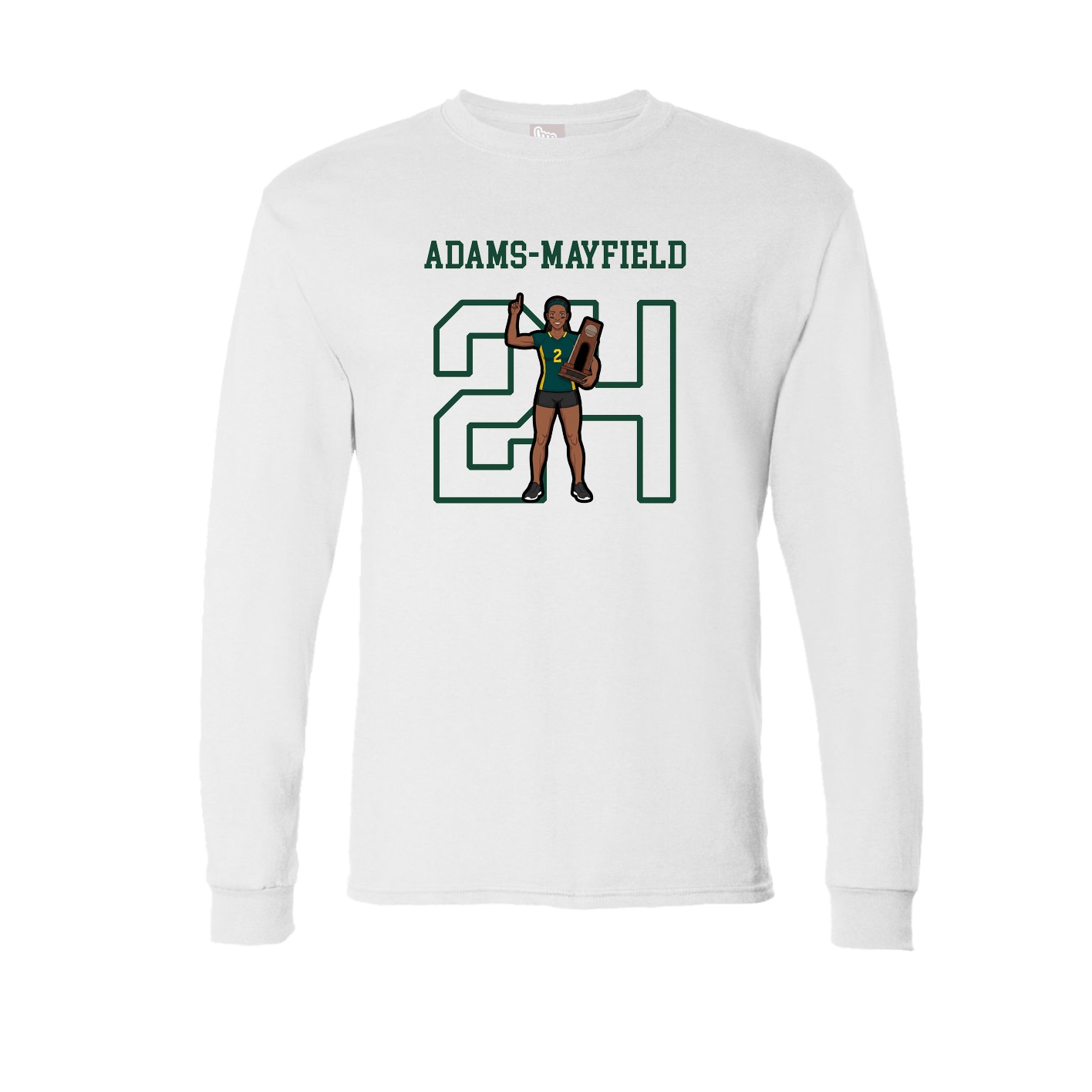 Long Sleeve Tee — Shirsey in White