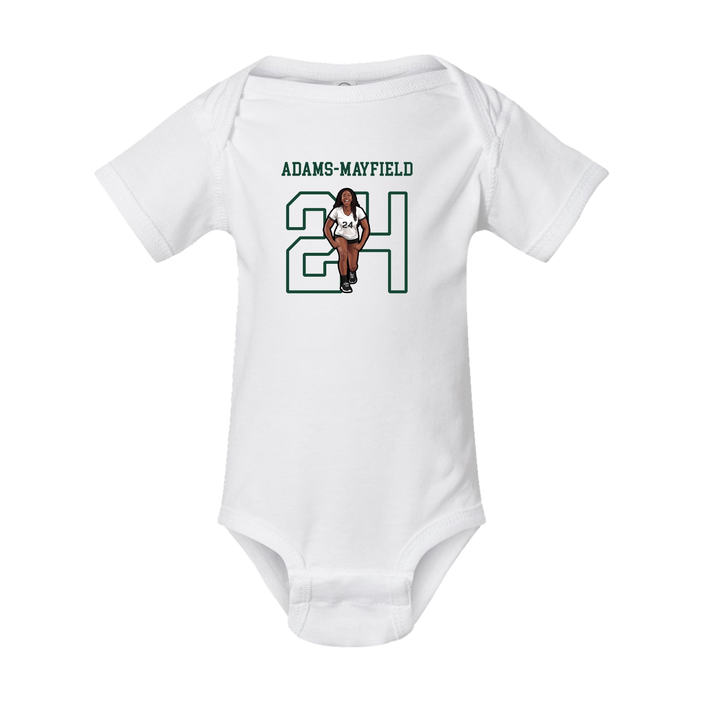 Baby Onesie — Shirsey in White