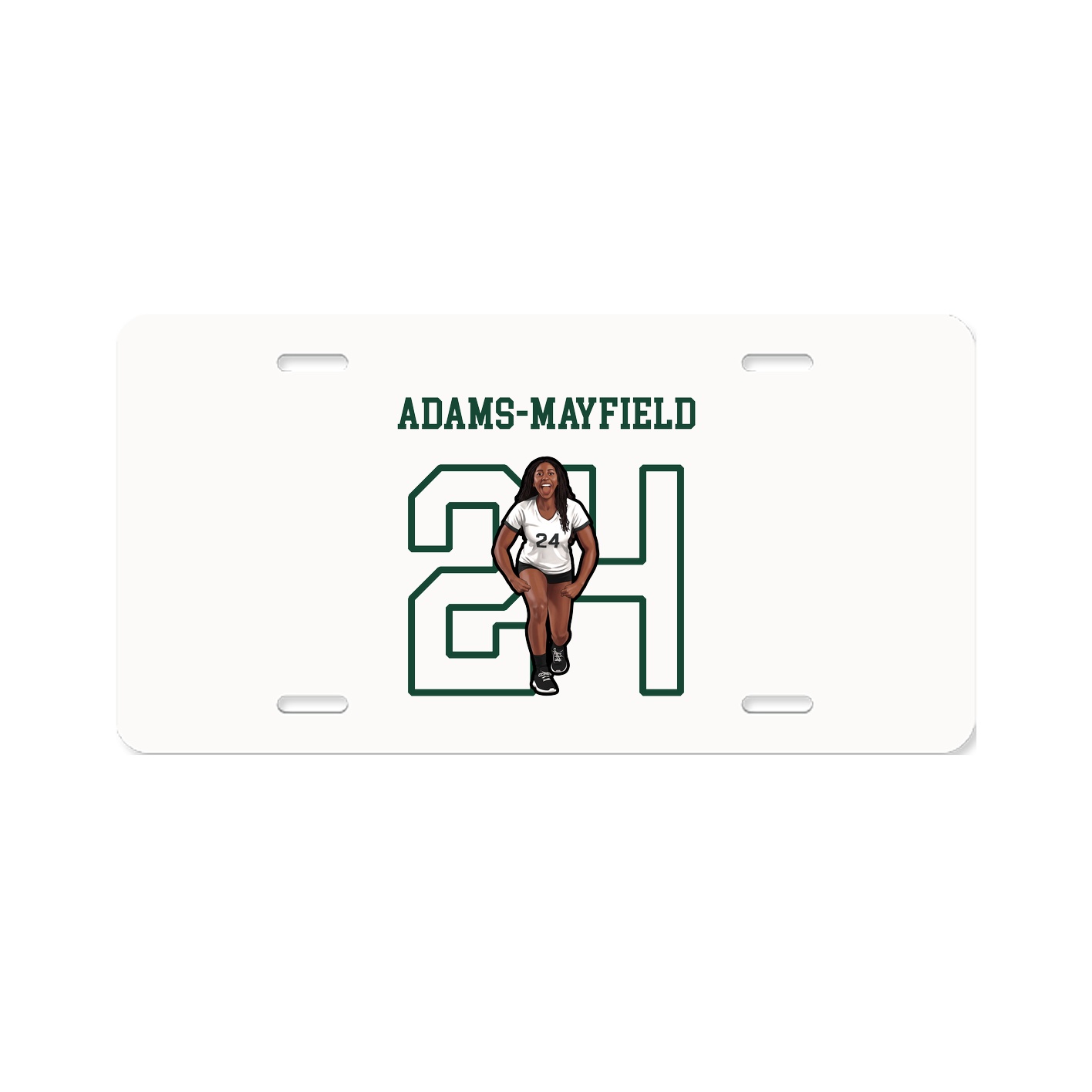 License Plate — Shirsey in Classic