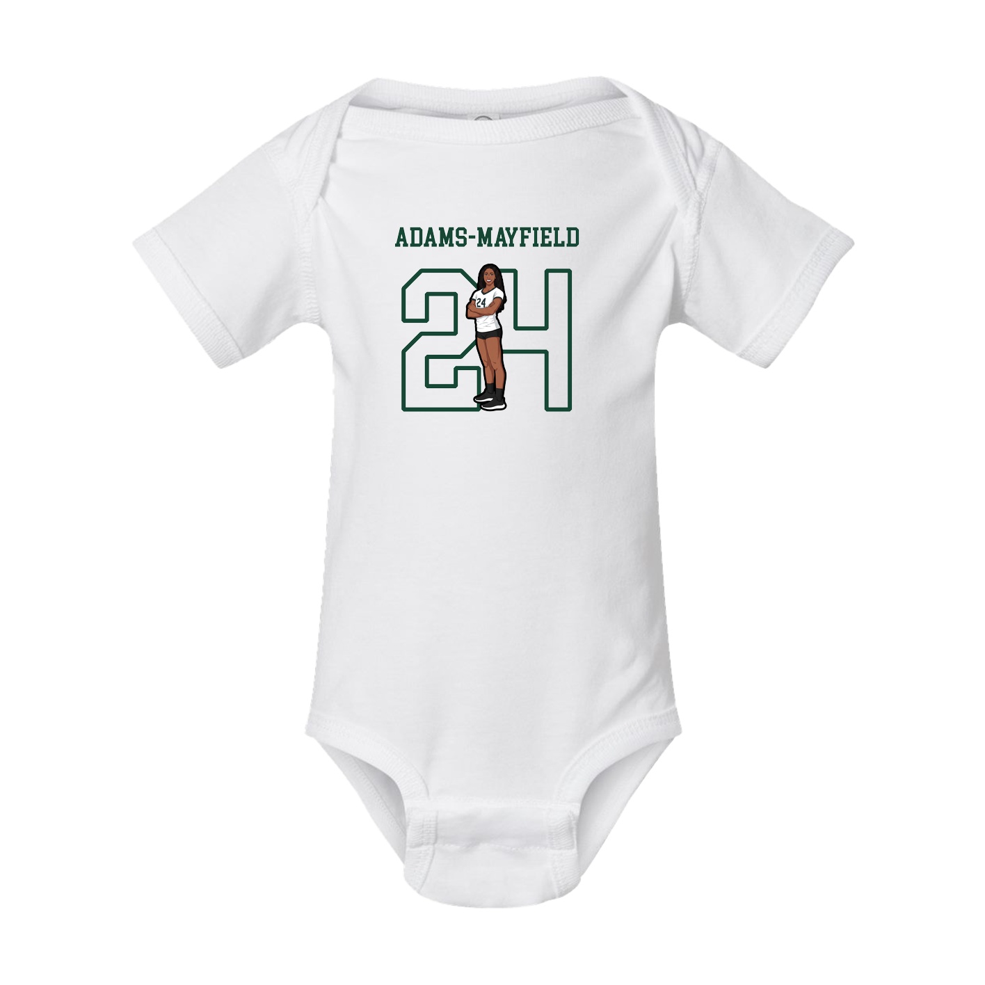 Baby Onesie — Shirsey in White