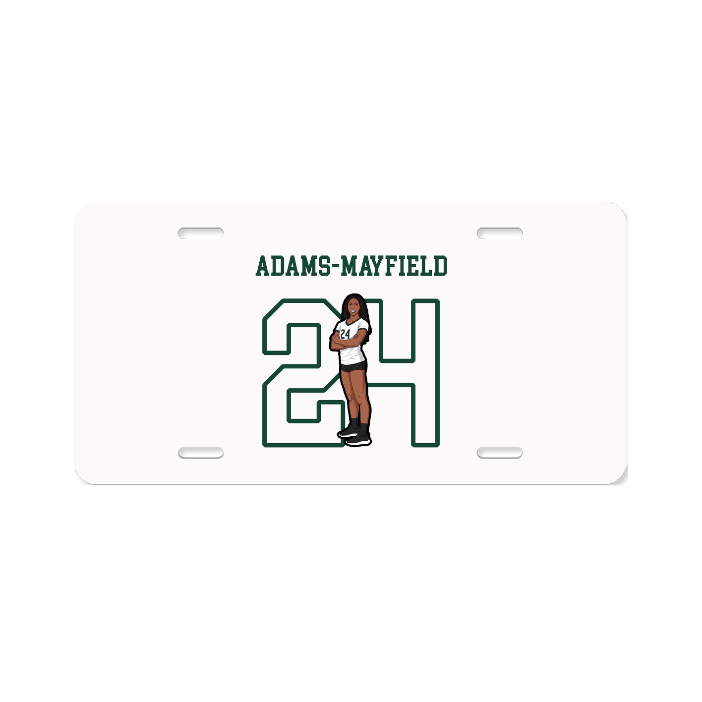 License Plate — Shirsey in Classic