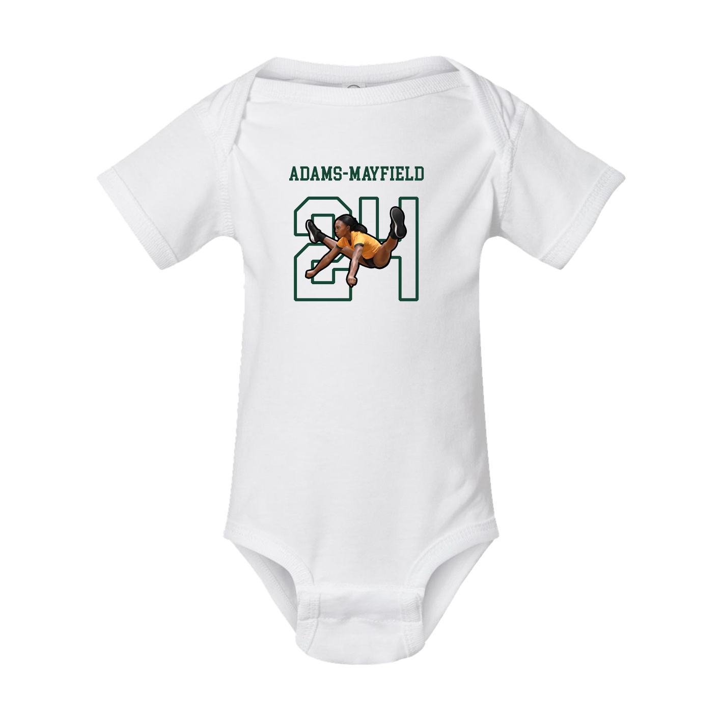 Baby Onesie — Shirsey in White