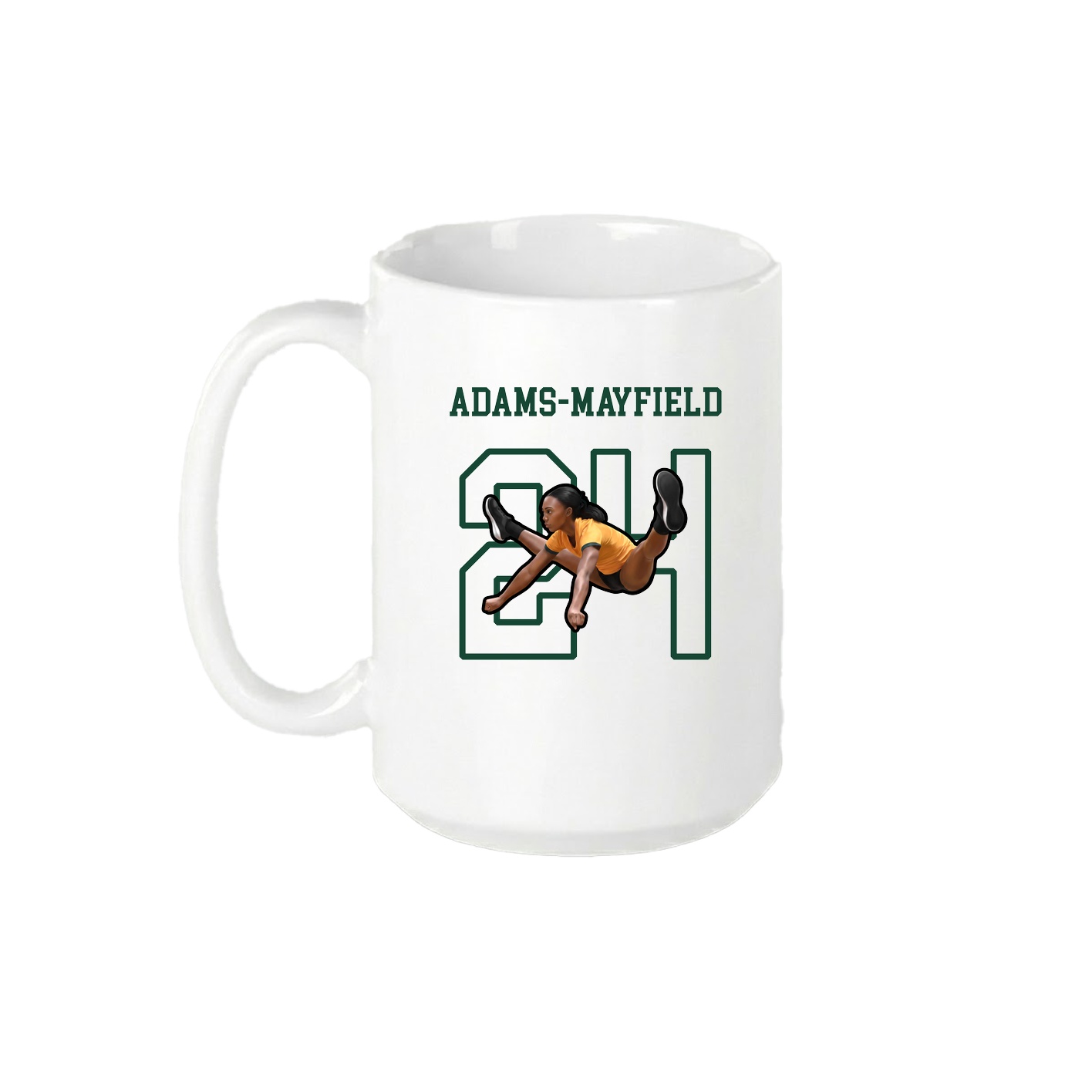 15oz Coffee Mug — Shirsey in White