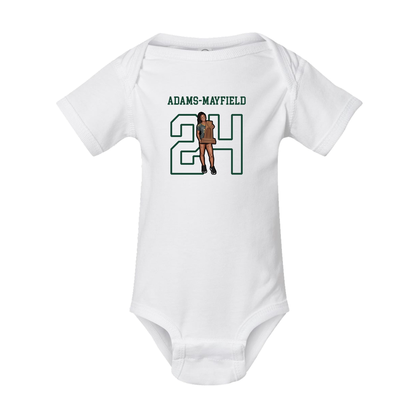 Baby Onesie — Shirsey in White