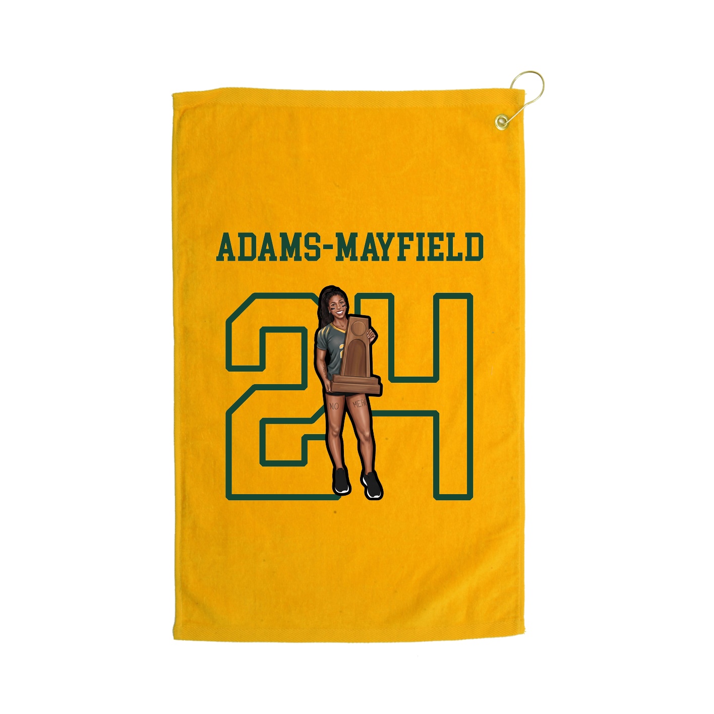 Golf Towel — Shirsey in Gold
