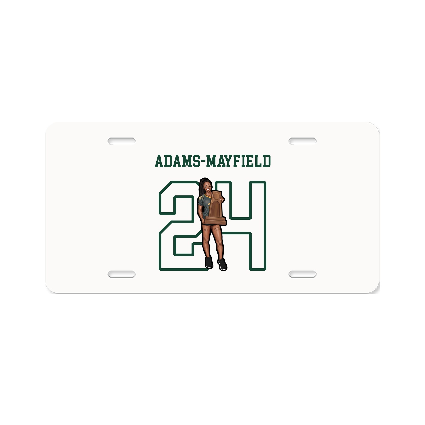 License Plate — Shirsey in Classic