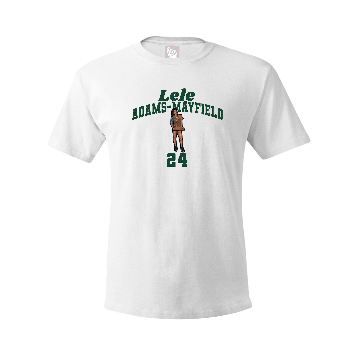 Youth Tee — Signature Arch in White