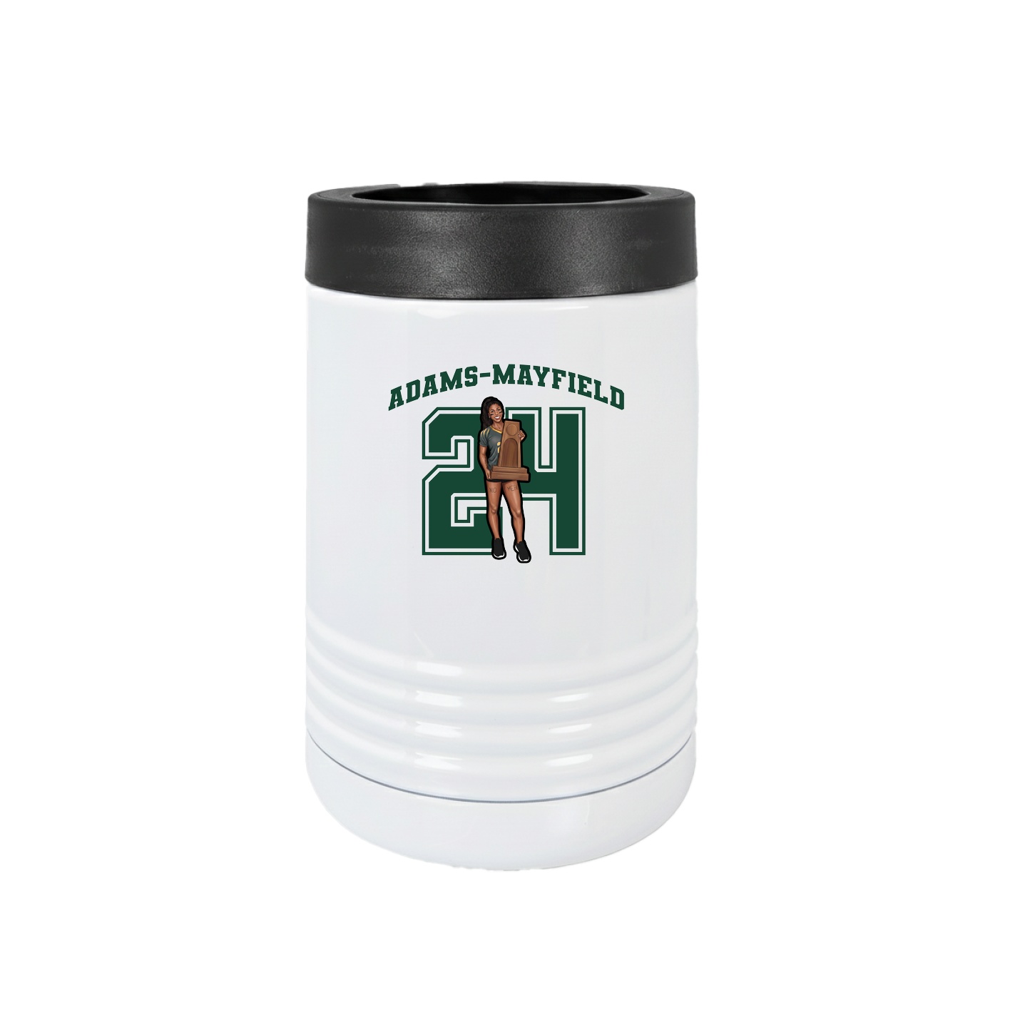 Beverage Holder — Number in White