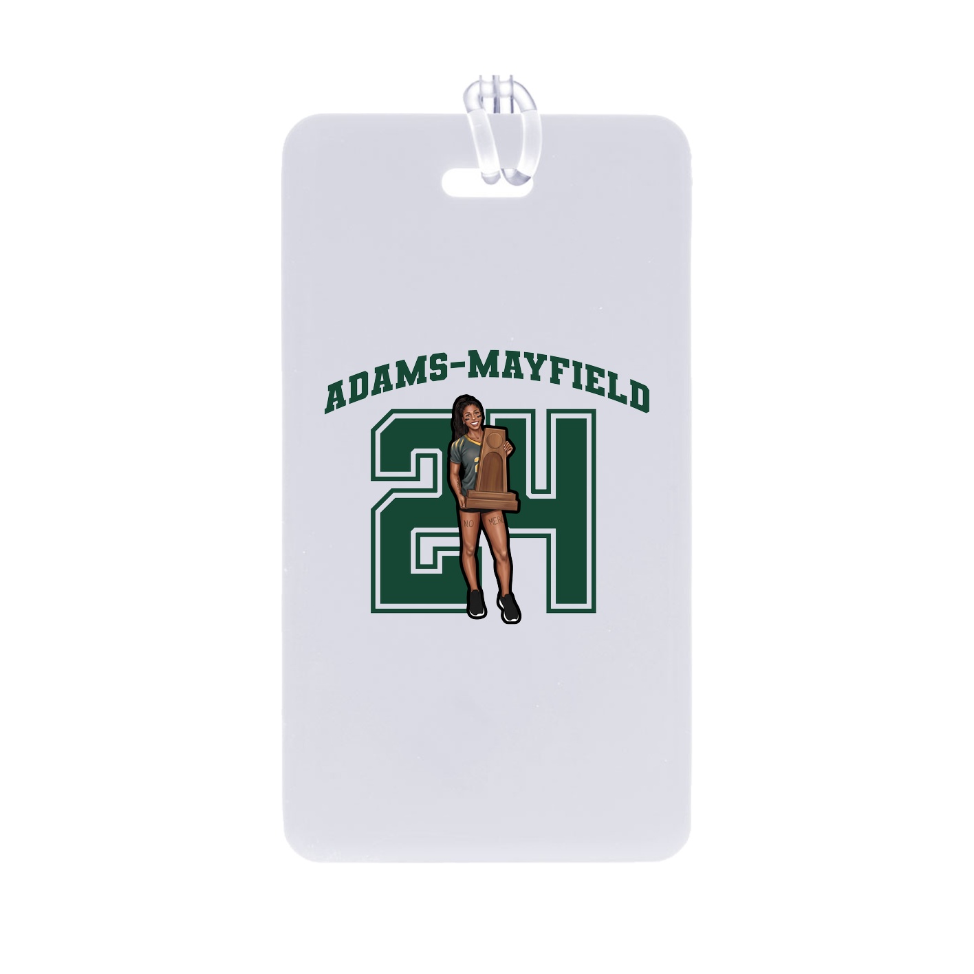 Bag Tag — Number in Classic