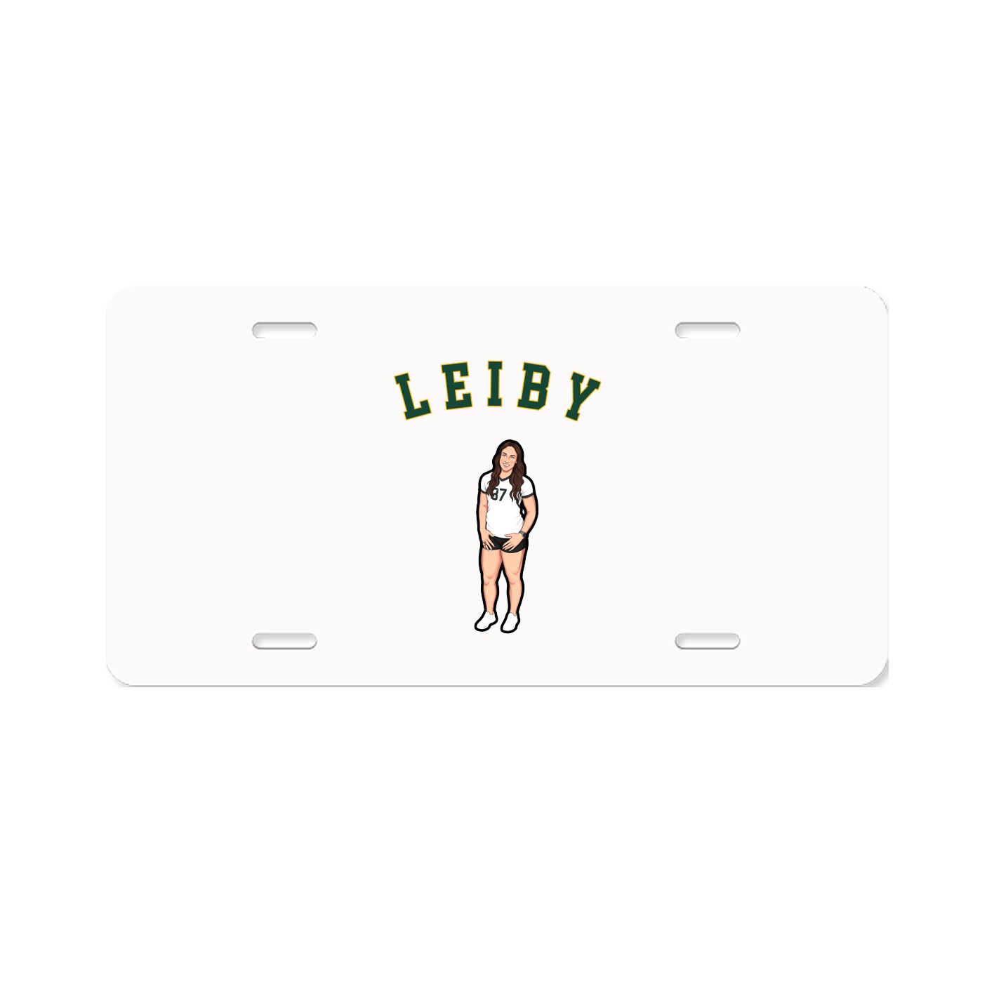 License Plate — Shirsey Arch in Classic