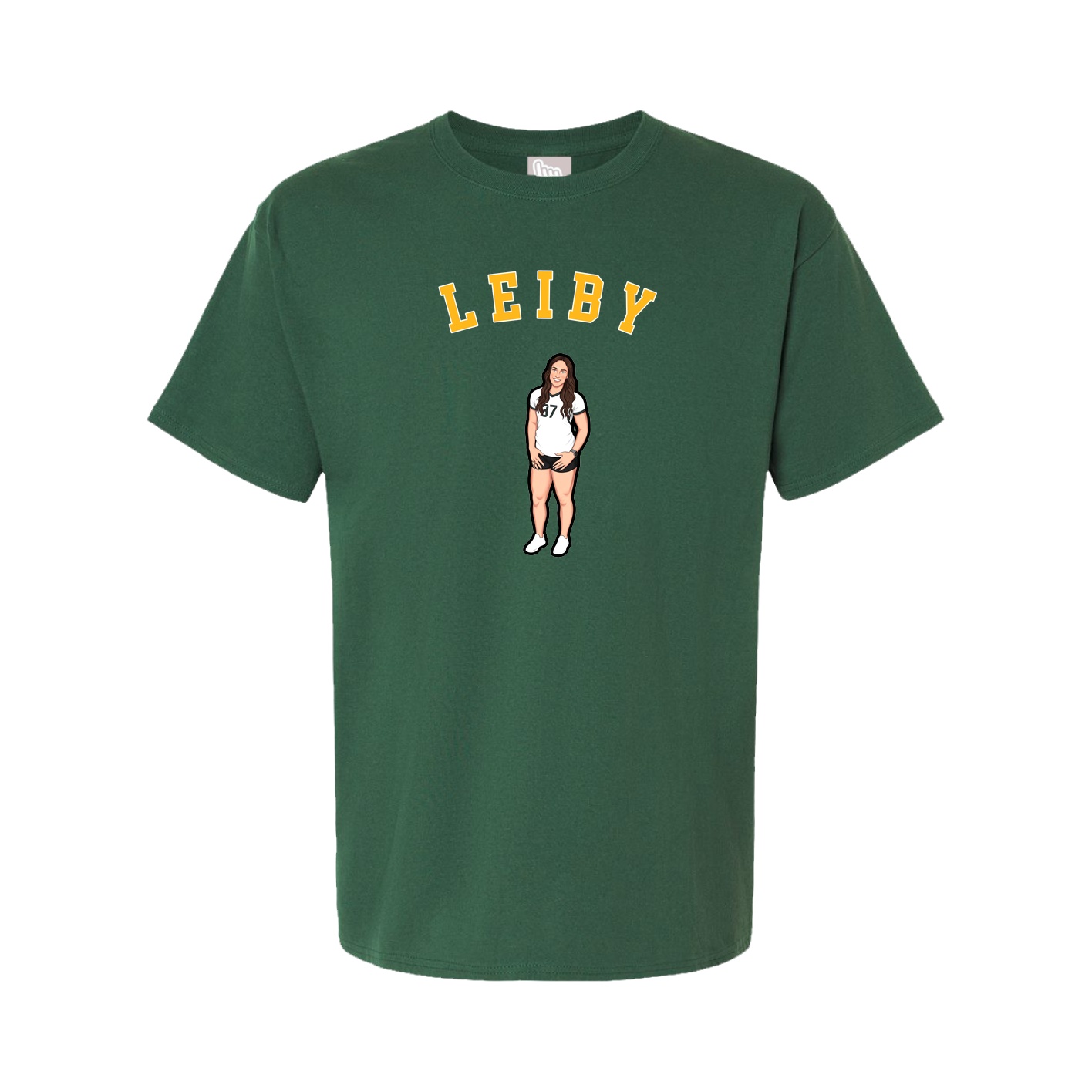 Youth Tee — Shirsey Arch in Green