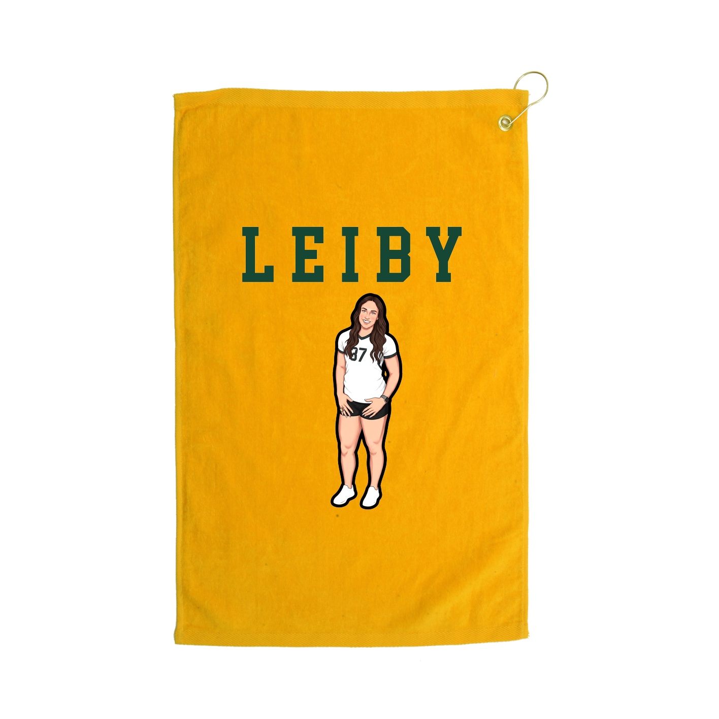 Golf Towel — Shirsey in Gold