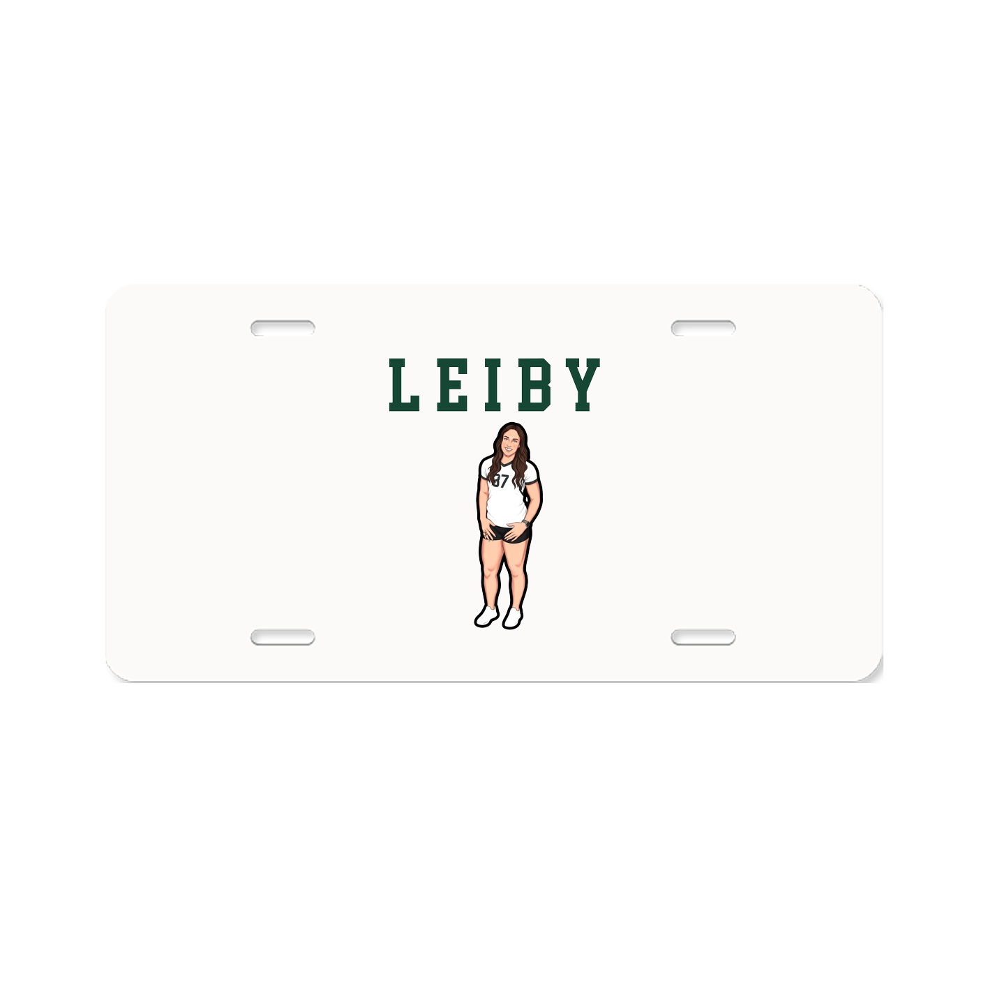 License Plate — Shirsey in Classic
