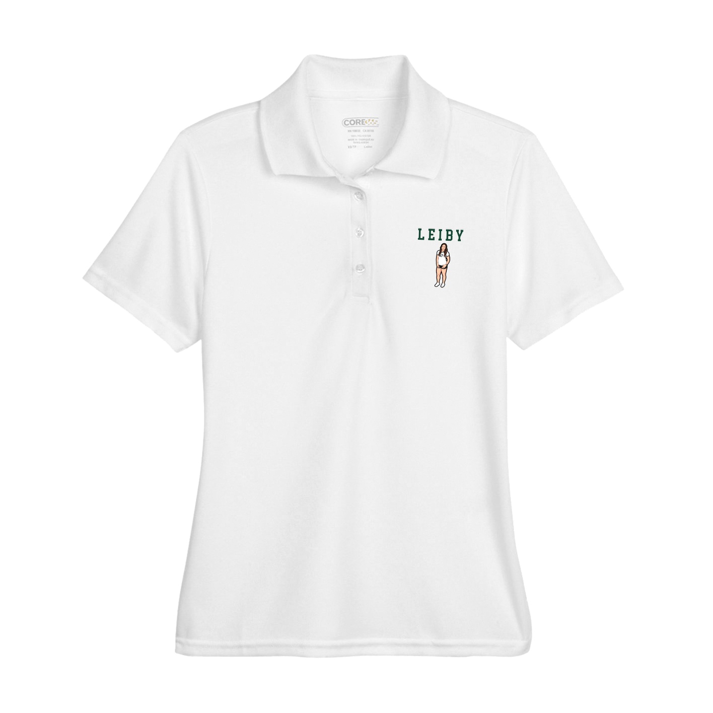 Womens Performance Polo — Shirsey in White