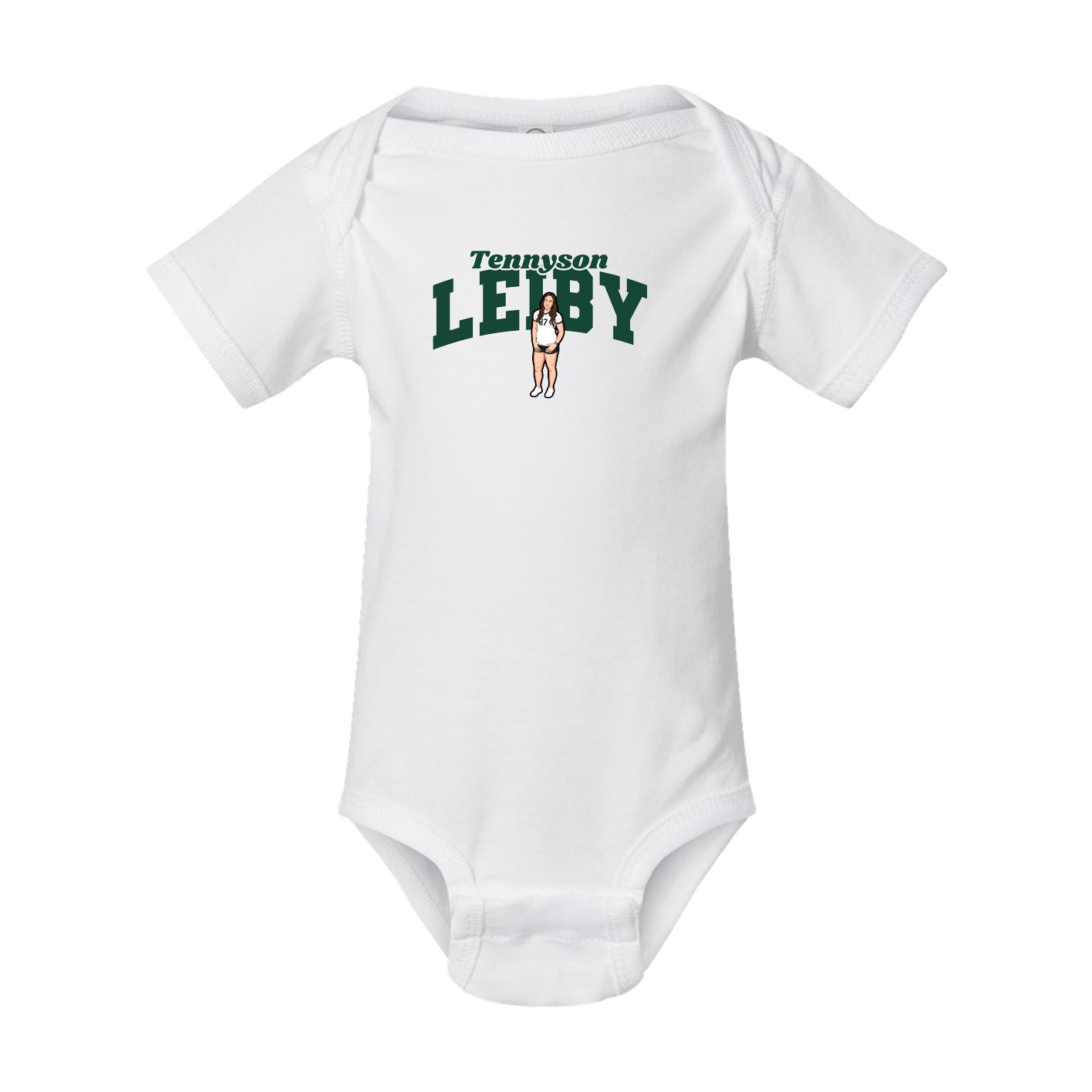 Baby Onesie — Signature Arch in White