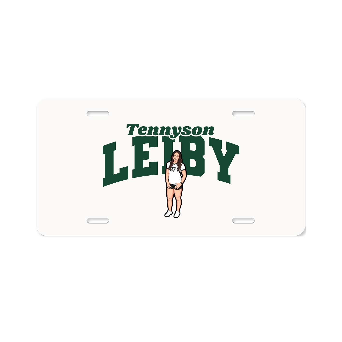 License Plate — Signature Arch in Classic