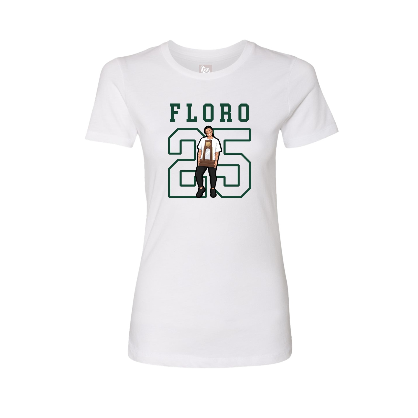 Fitted Women's Tee — Shirsey in White
