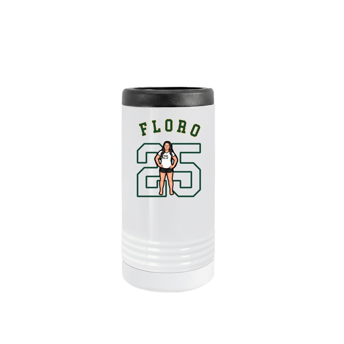 Slim Beverage Holder — Shirsey Arch in White