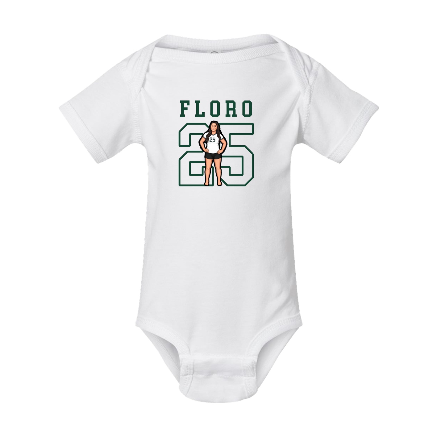 Baby Onesie — Shirsey in White