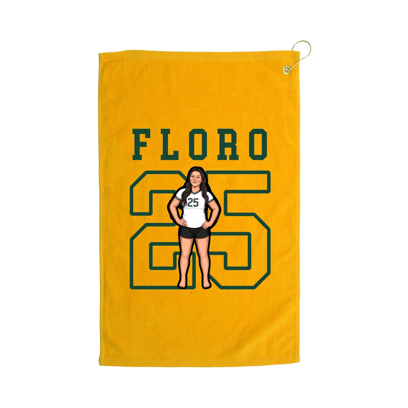 Golf Towel — Shirsey in Gold
