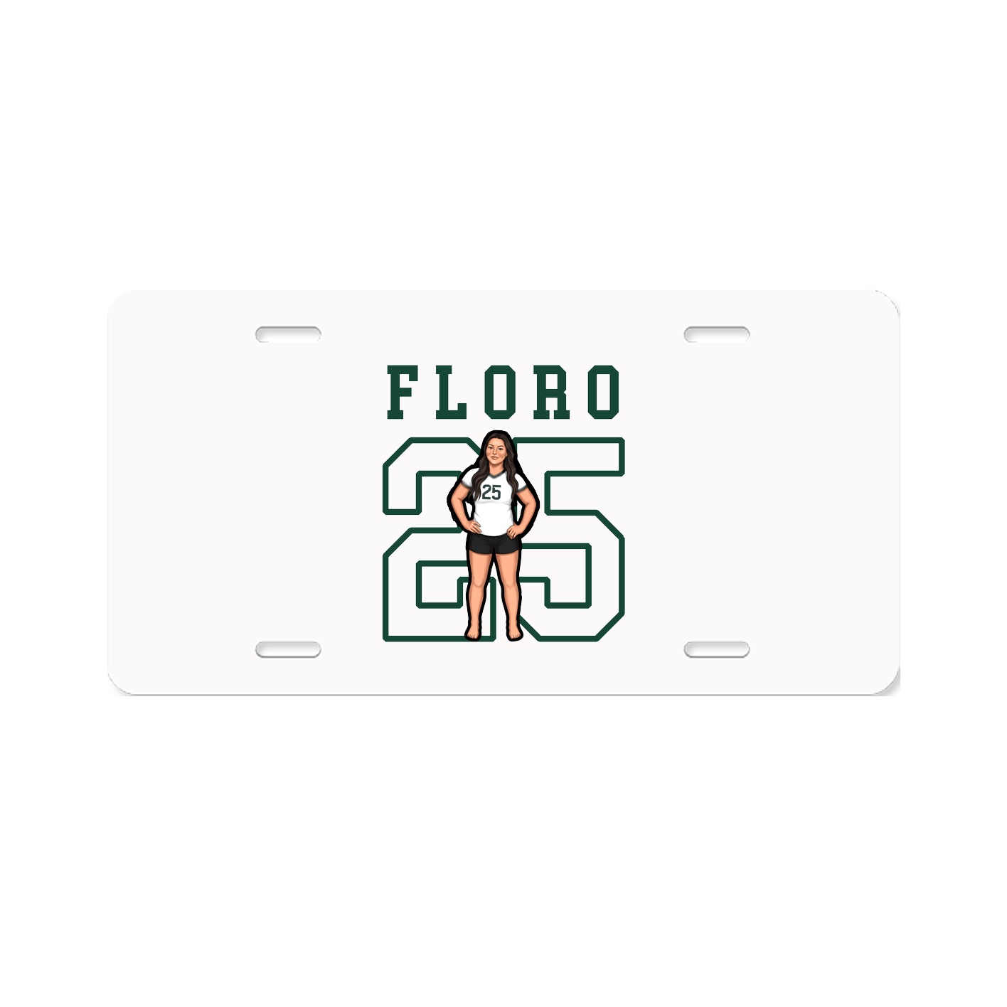 License Plate — Shirsey in Classic