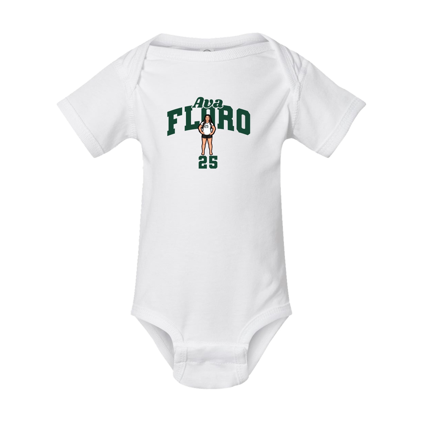 Baby Onesie — Signature Arch in White