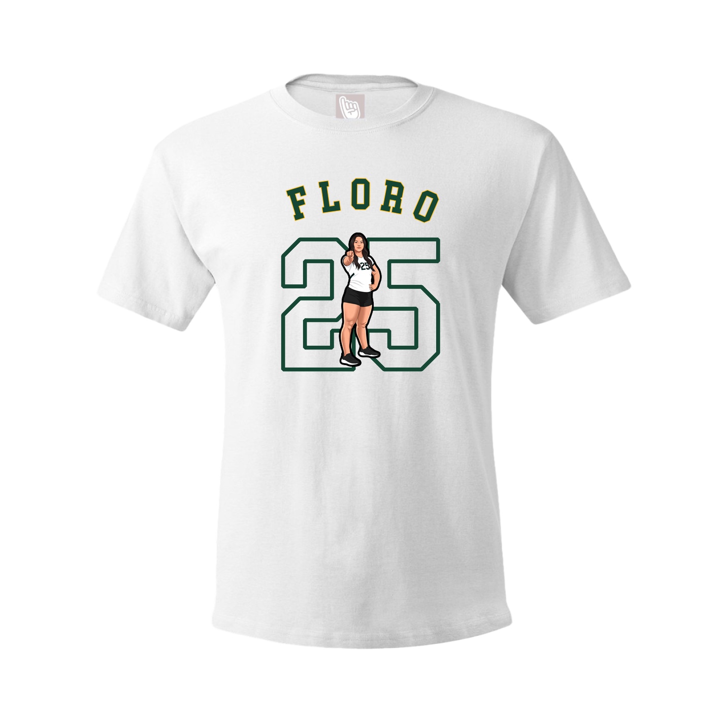 Tee — Shirsey Arch in White