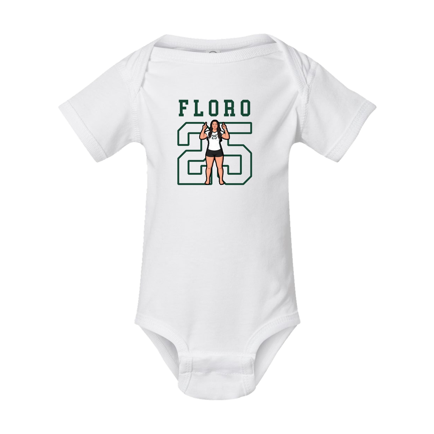 Baby Onesie — Shirsey in White