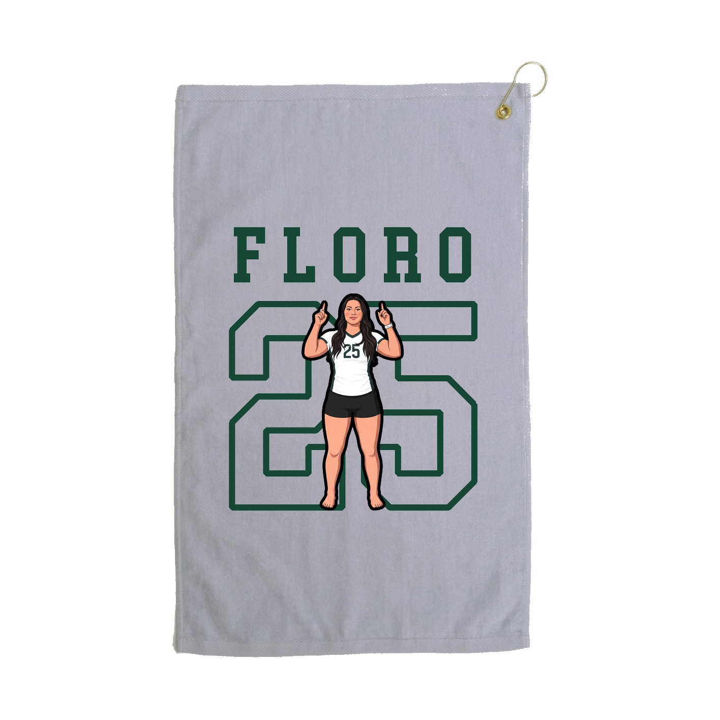 Golf Towel — Shirsey in Grey