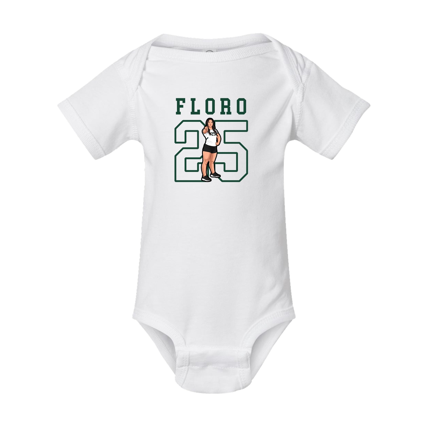 Baby Onesie — Shirsey in White