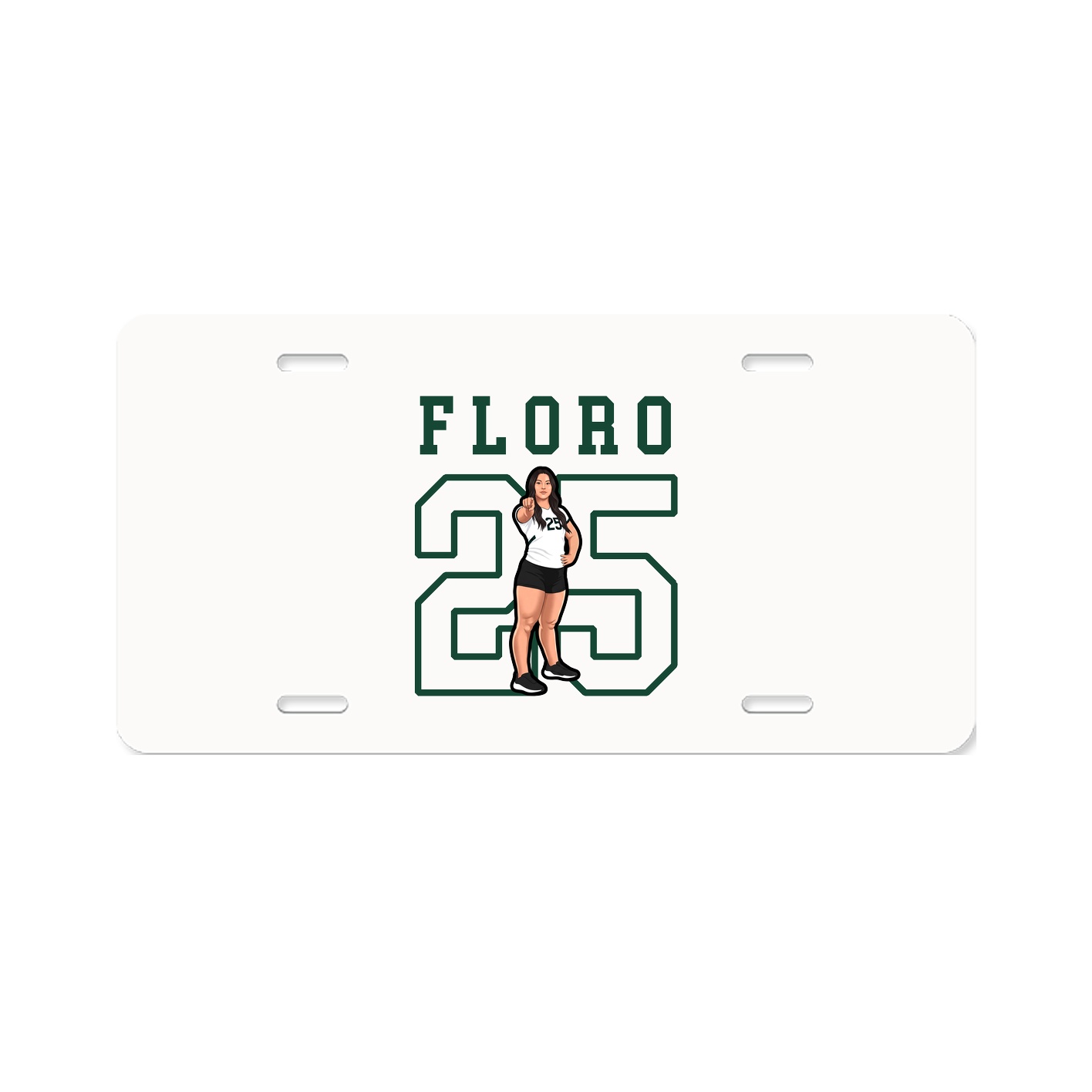 License Plate — Shirsey in Classic