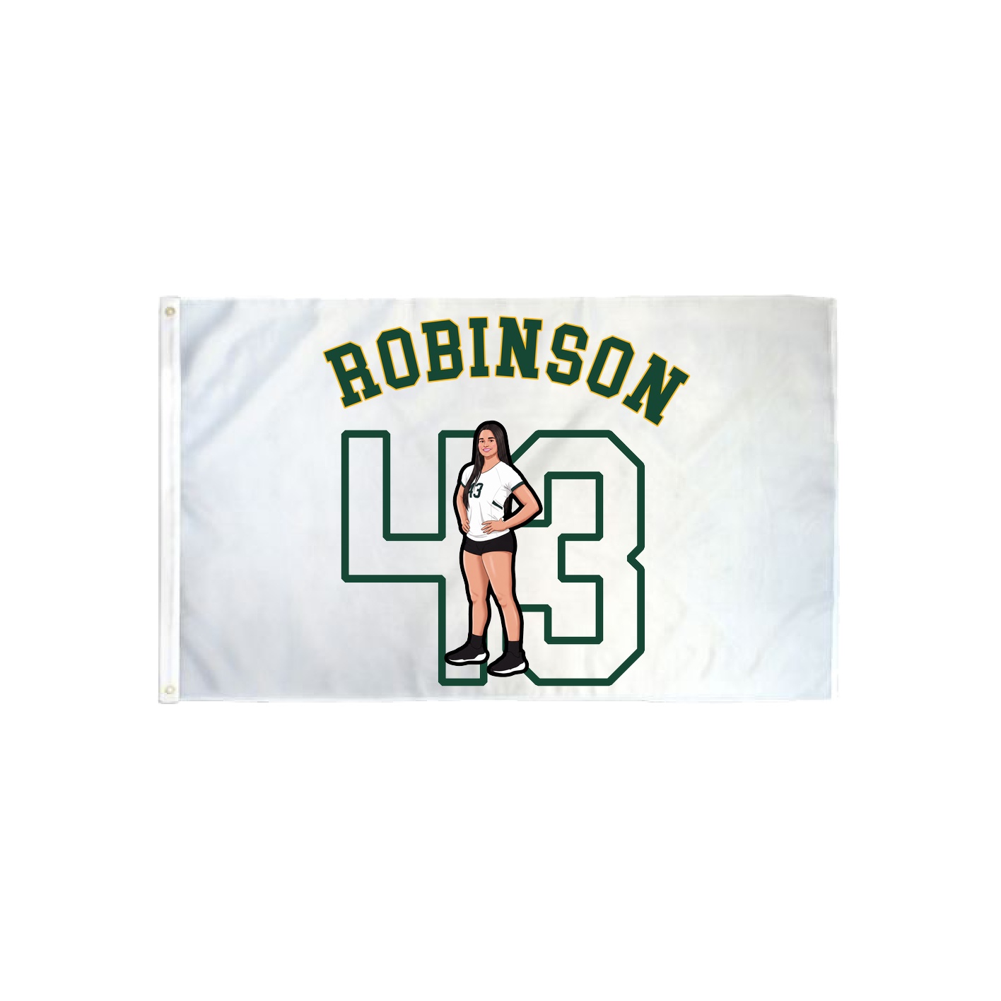 3x5 Flag — Shirsey Arch in Classic