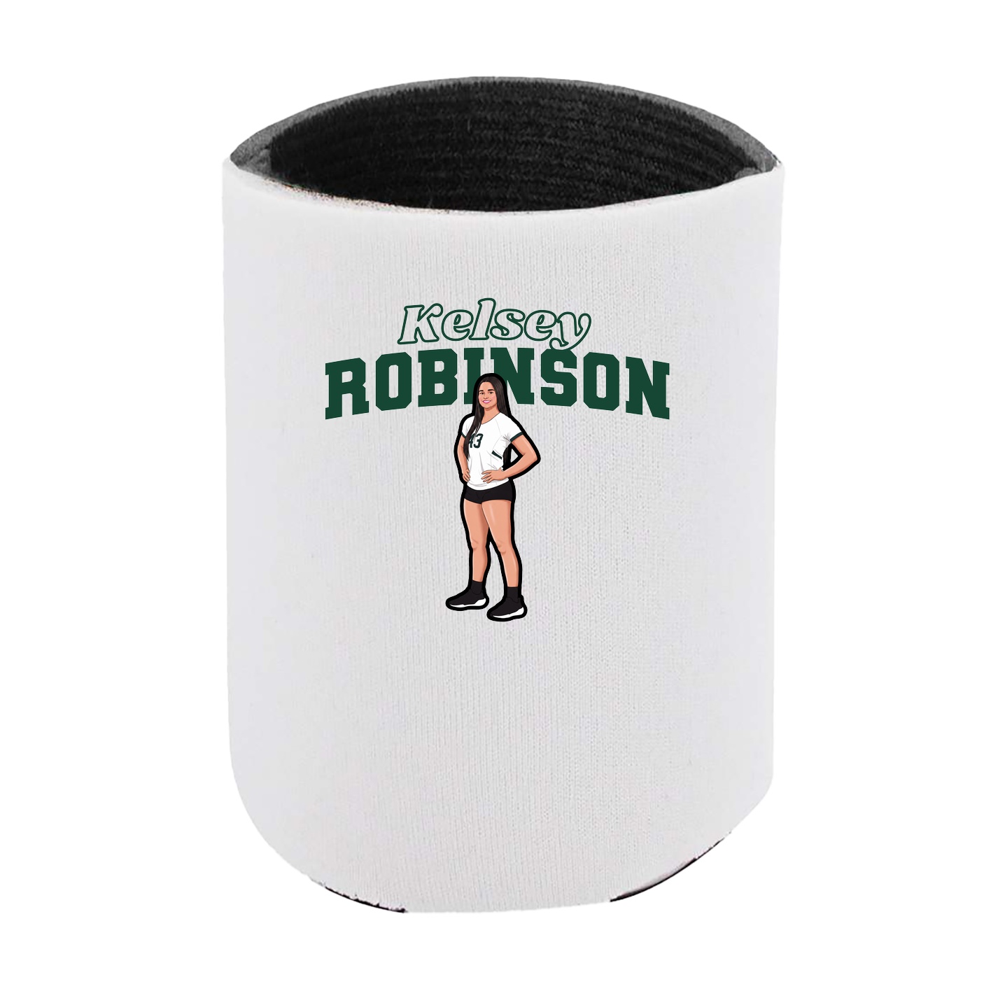 Can Holder — Name Arch in White