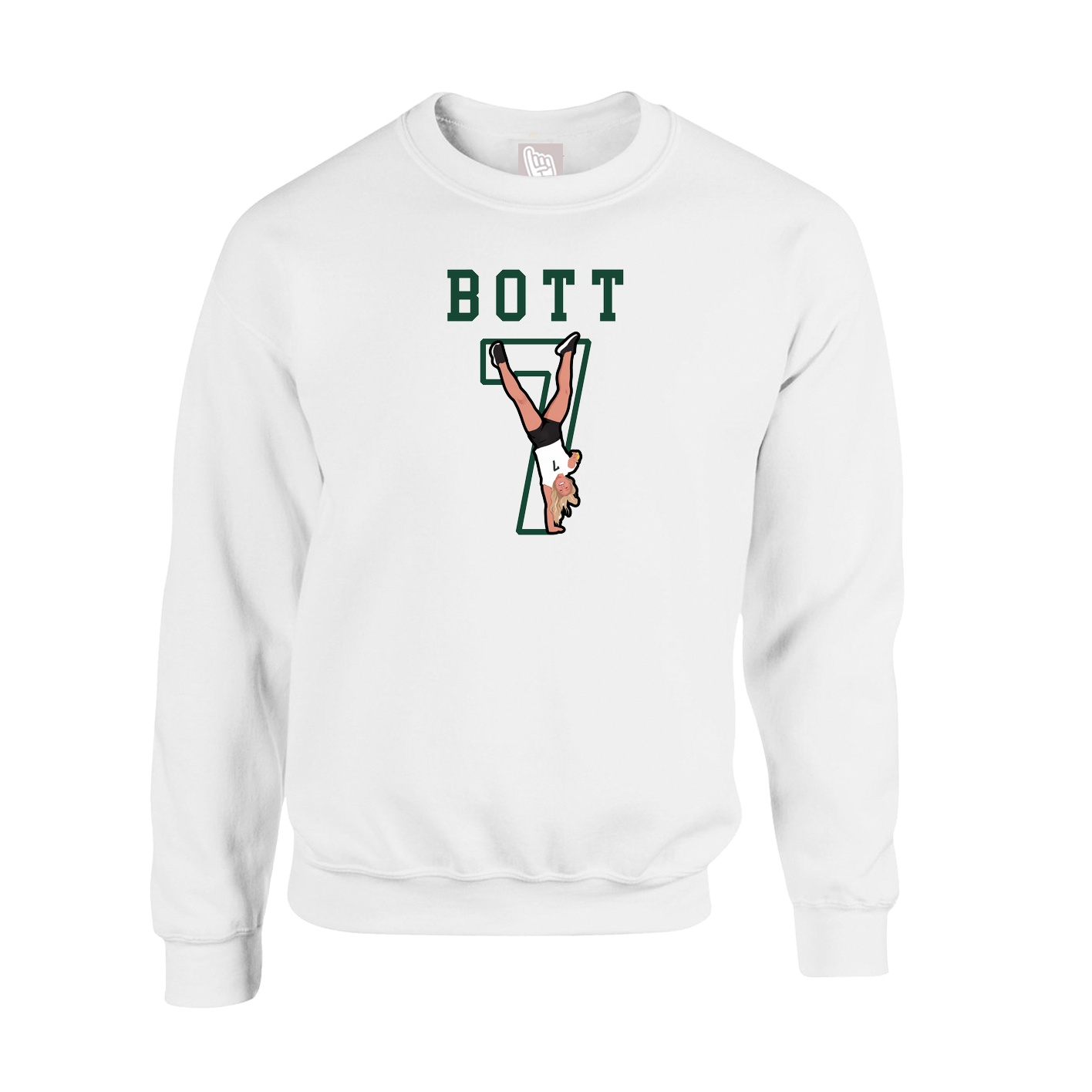 Fleece Crew — Shirsey in White