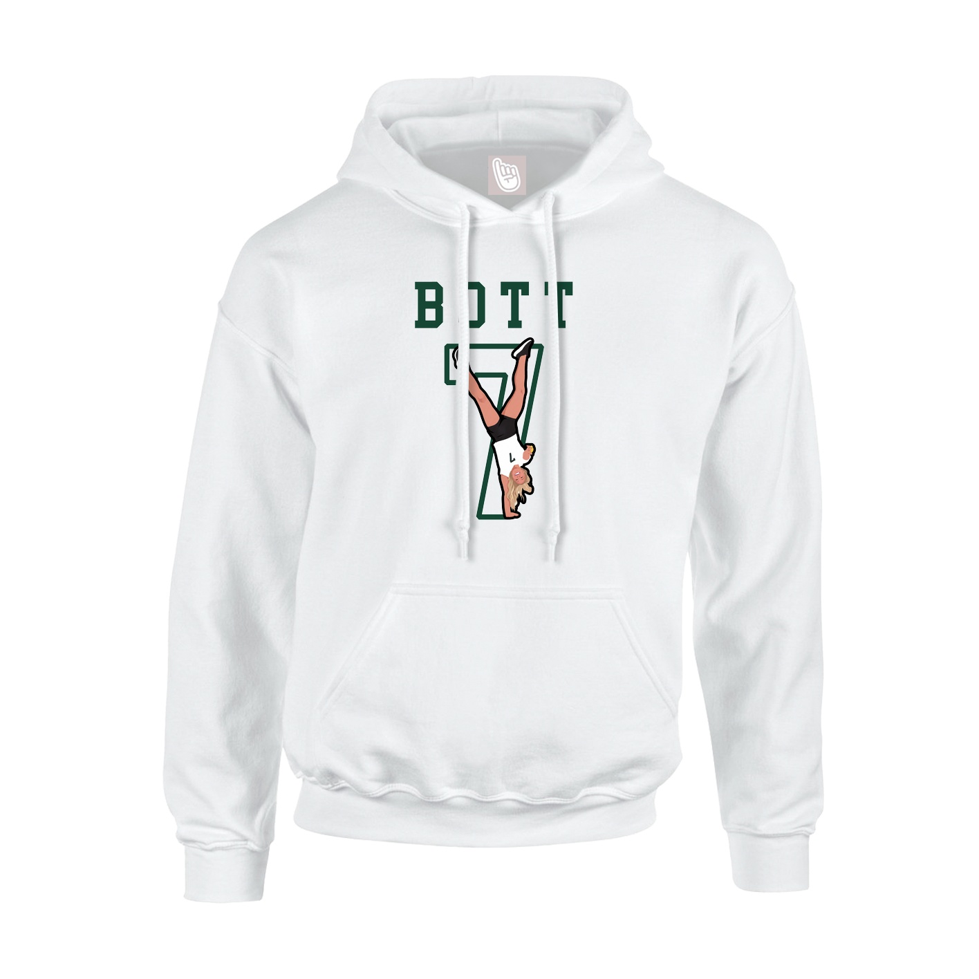 Youth Hoodie — Shirsey in White