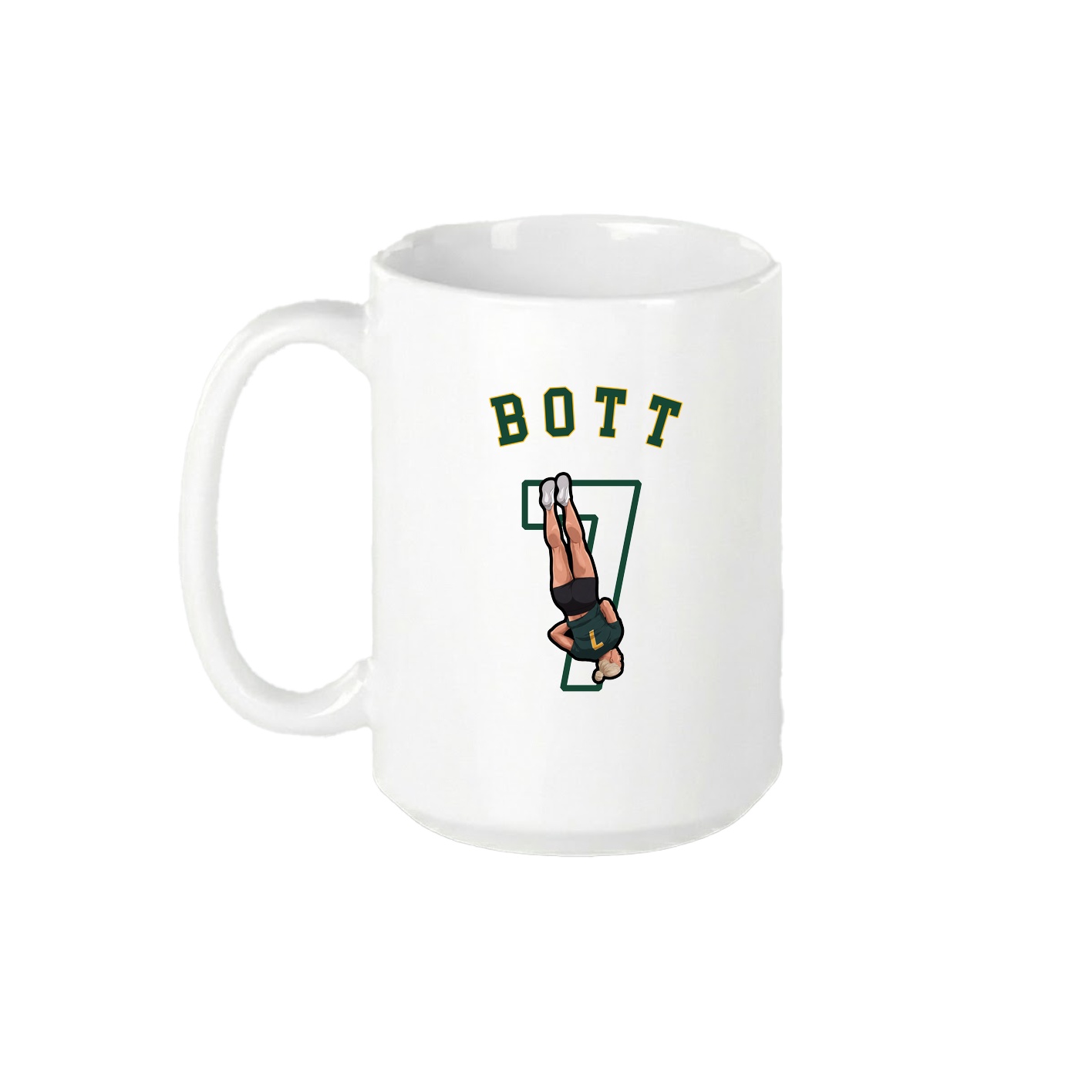 15oz Coffee Mug — Shirsey Arch in White