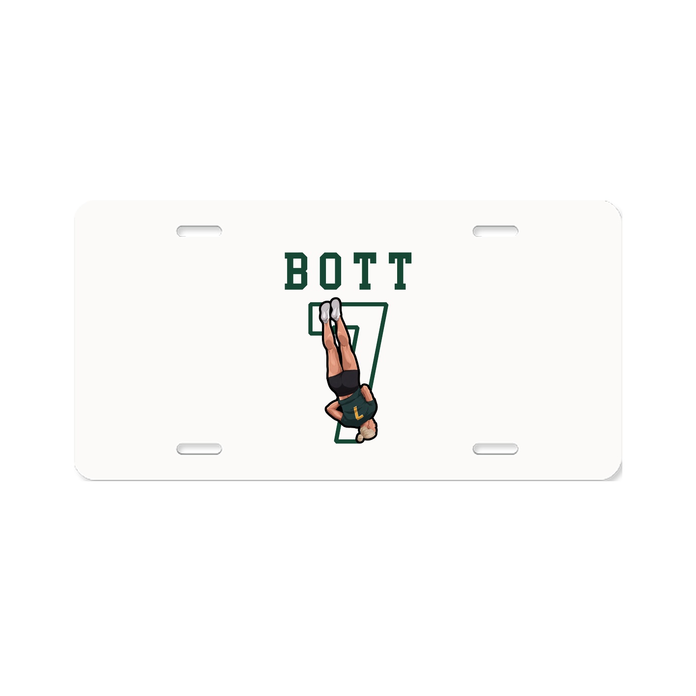 License Plate — Shirsey in Classic
