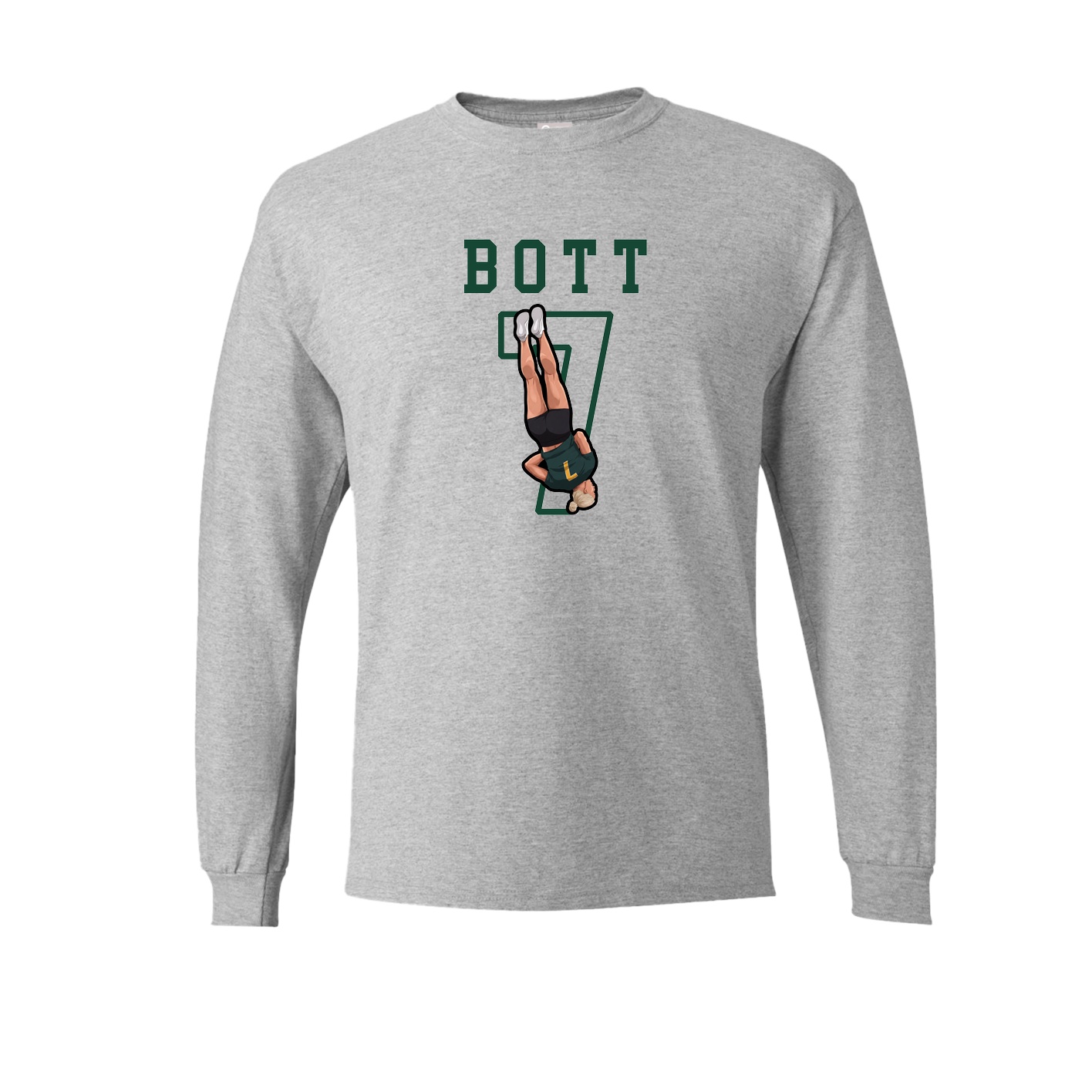 Long Sleeve Tee — Shirsey in Grey