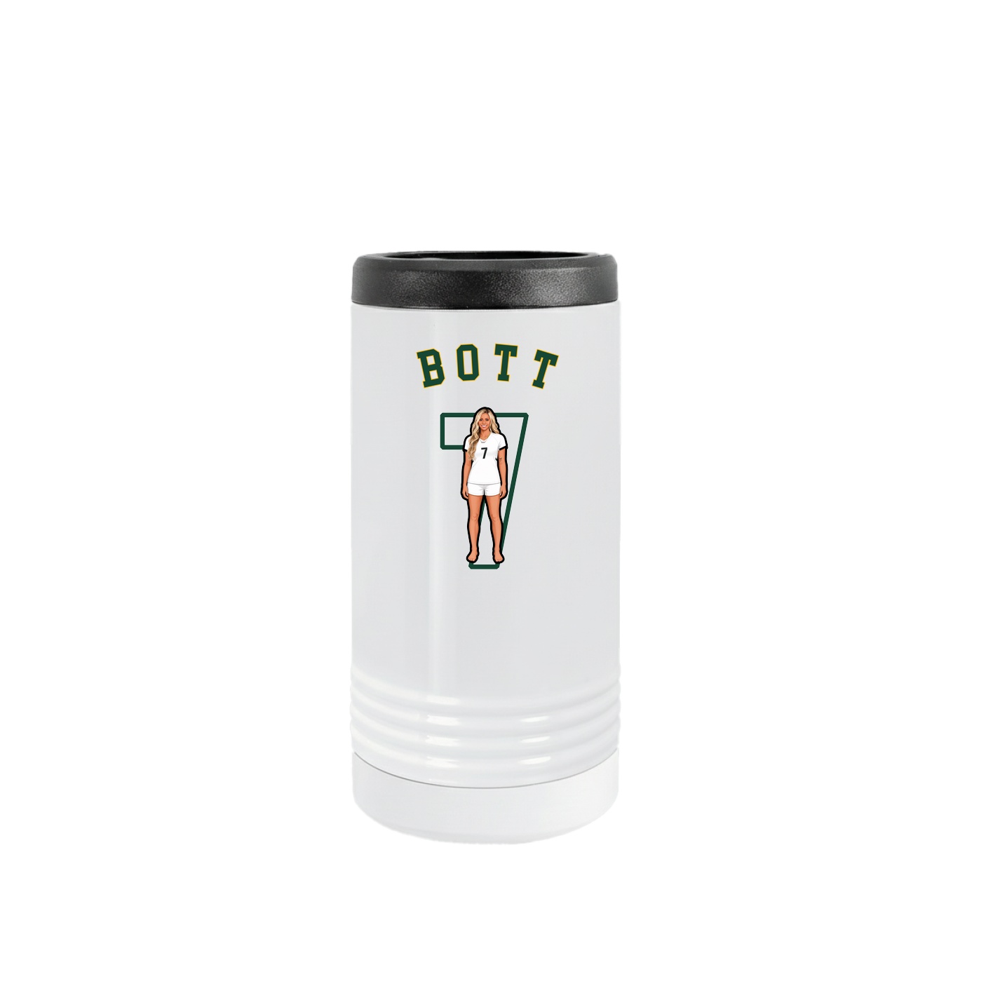 Slim Beverage Holder — Shirsey Arch in White