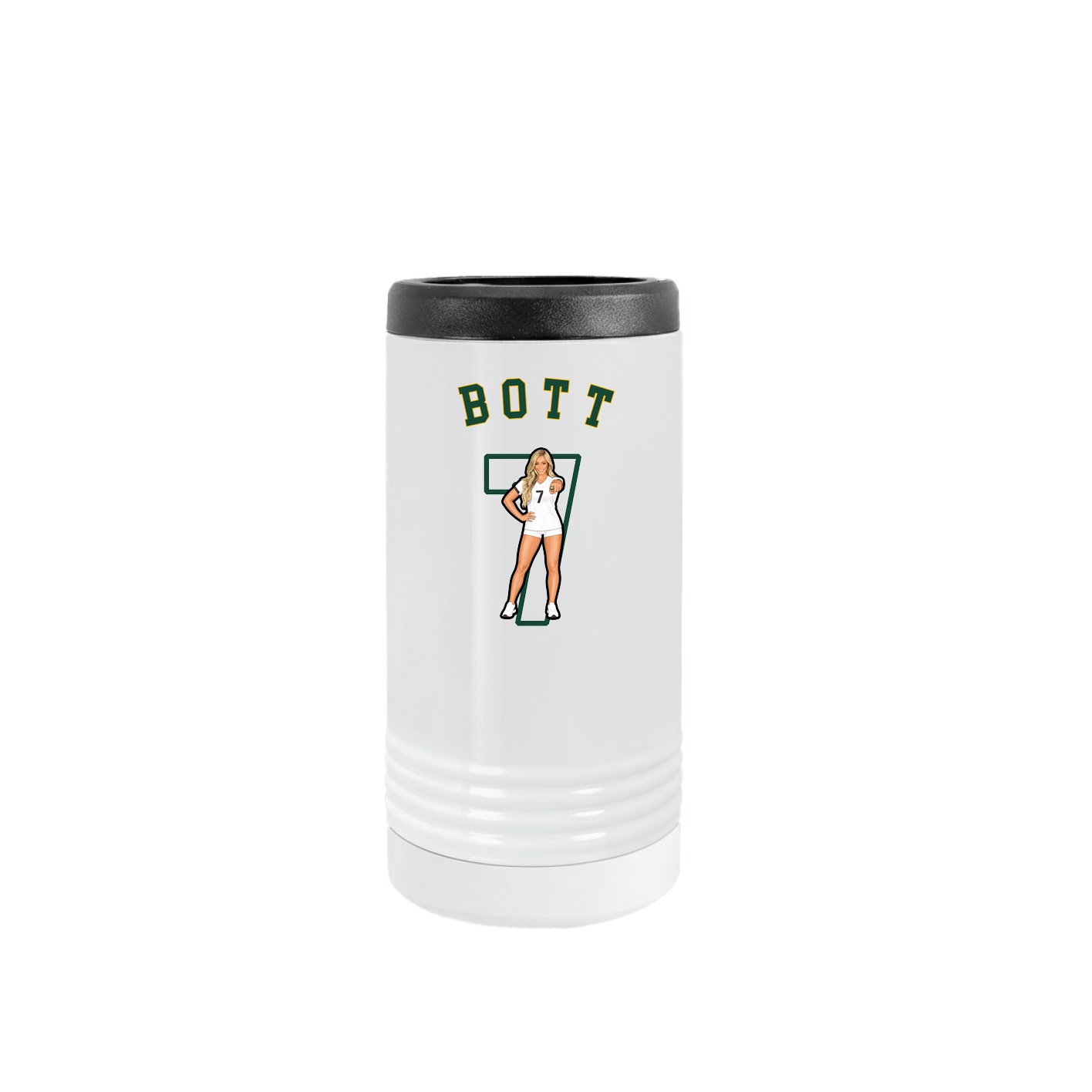 Slim Beverage Holder — Shirsey Arch in White