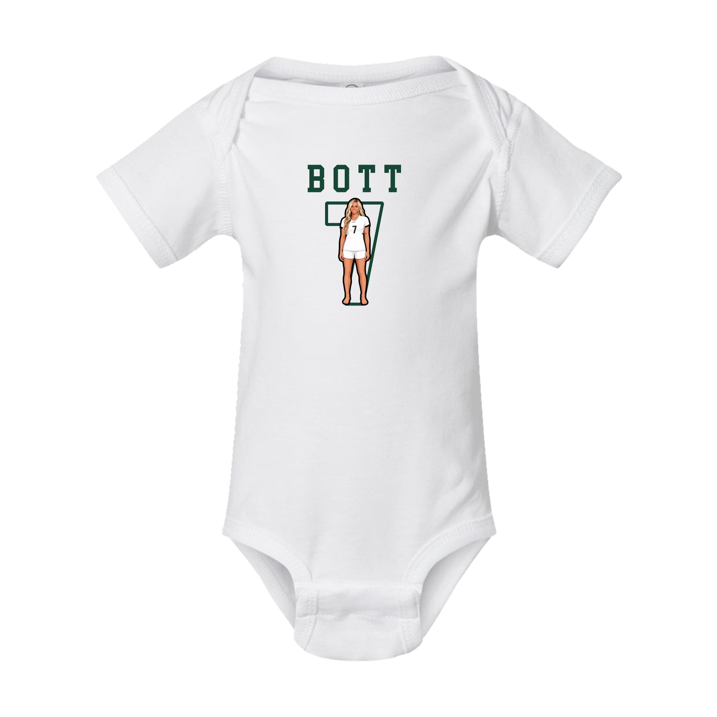Baby Onesie — Shirsey in White