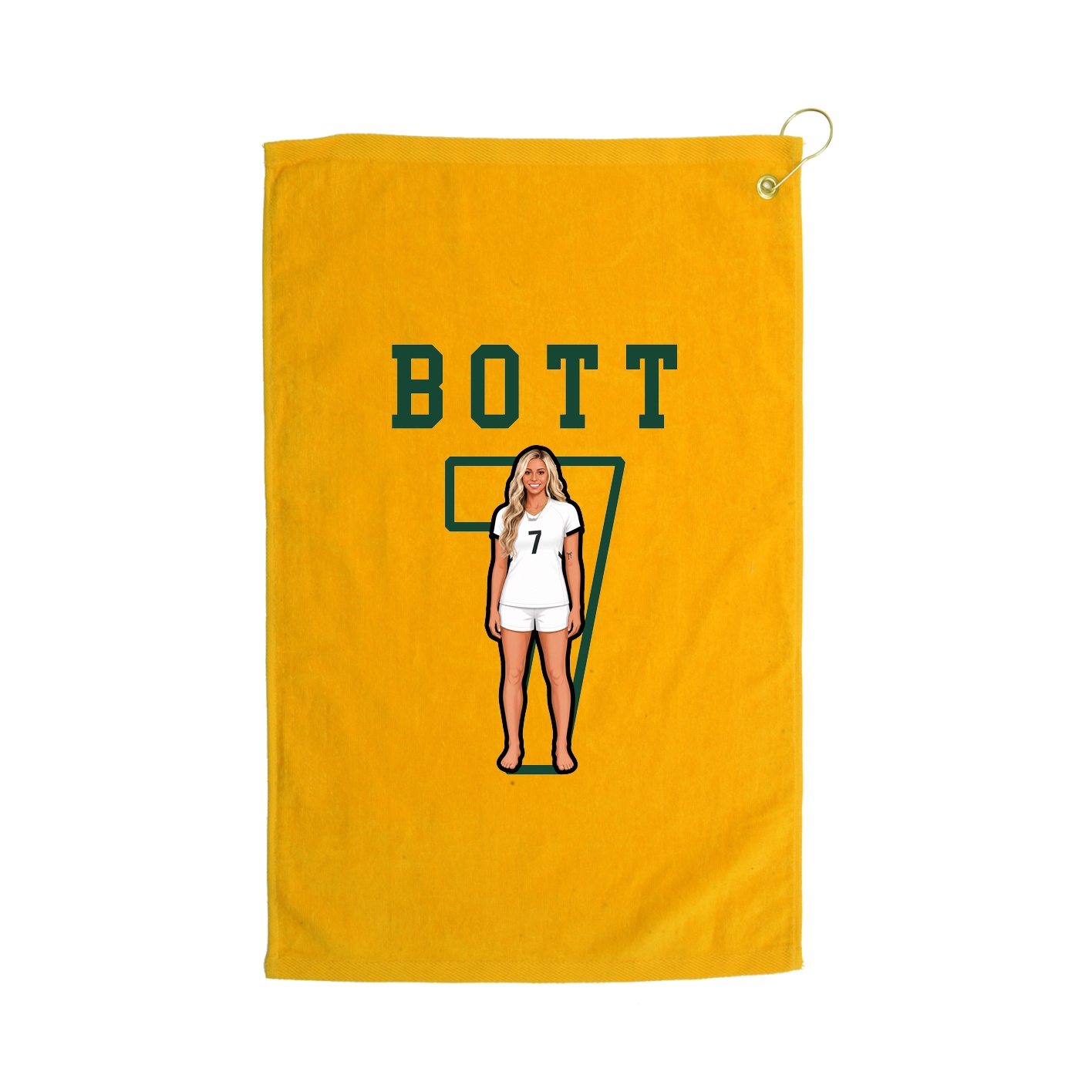 Golf Towel — Shirsey in Gold