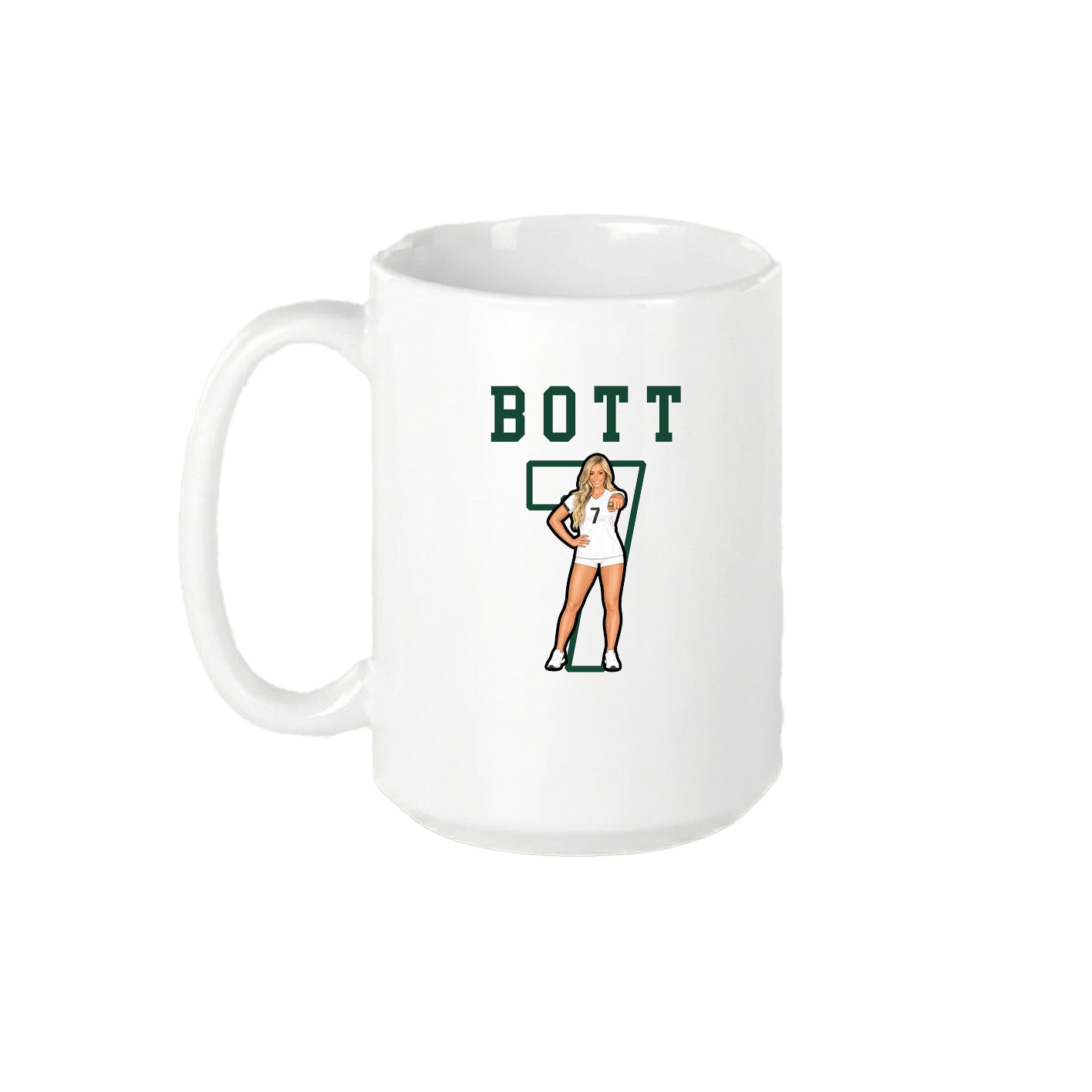 15oz Coffee Mug — Shirsey in White